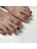 Jrネイリスト※8/31までにご来店の方限定★FOOTアート定額　9300円→6000円