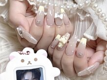 リンドネイル バイ モカ アンド ララ(Lind nail by moca and LaLa)/【mio】3Dネイル