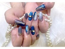 クイーンネイル 新宿(Queen nail)/長さ出し　デザイン放題