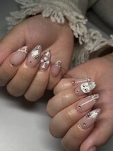 エクアネイルズ(Akuwa nails)/スカルプ◆150分アートやり放題