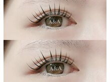 アイラッシュサロン エーアンドエー(eyelash salon A&A)/まつげパーマ立ち上げ