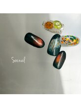 ソーネイル(Soo.nail)/1月定額ネイルシンプルデザイン