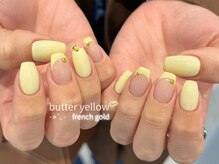 ノラネイル ウメダ(NORA nail UMEDA)/トレンドバターイエロー
