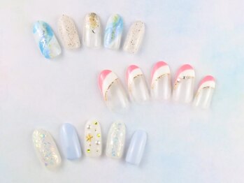 ビーネイル(Be NaiL)/8月おすすめデザイン 10000円