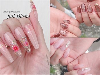フルブルーム(full Bloom)の写真/指先を美しく魅せる、こだわりのスカルプ。