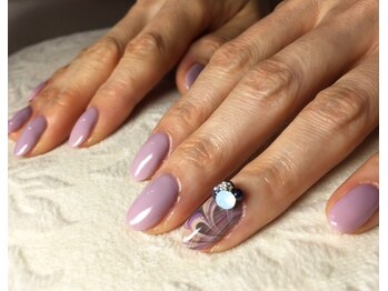 ネイルサロン エルオーケー(L.O.K)/Wavy Lines&EPISODE ¥10,400