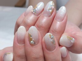 白グラデーション