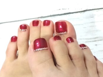 ソラ(sora)/お任せシンプルフットネイル