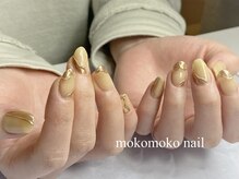 モコモコネイル(mokomoko nail)/定額ネイルB &nbsp;¥6500