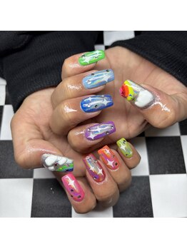 カラフルネイル