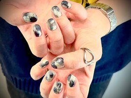 ブルべ鉱石ニュアンスネイル☆