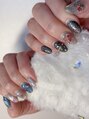 兎和ネイル(トワネイル)&nbsp;かなり伸びてますが最近のマイネイル(推しネイル)です☆