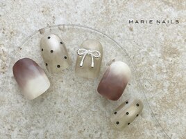 定額￥7700 アートネイル 0821b