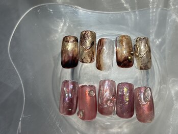 ルメス バイ オルト 津島(Lumess by alt)/秋ニュアンスネイル