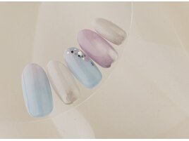 梅雨ホログラムネイル