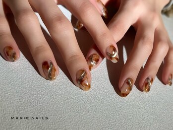 マリーネイルズ 横浜店(MARIE NAILS)の写真/《 初回オフ無料 》】一番人気♪定額デザイン¥7700♪アフターケアも◎!1週間保証付き♪手足同時施術OKです