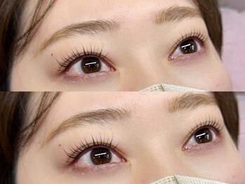 エンジェル ハート(Angel Heart)の写真/【まつ毛パーマ3500円】ナチュラルで美しい仕上がりが魅力！理想の上品eyeへ◎