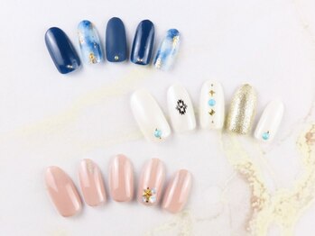 ビーネイル(Be NaiL)/8月おすすめデザイン 9000円