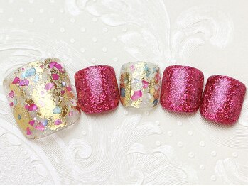 タフィーネイル 宜野湾コンベンションシティ店(TaffyNail)/フットグランドデザイン 7,490円
