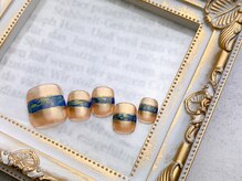 ネイルサロン&スクール ジーナ(GINA)/綺麗めフットネイル