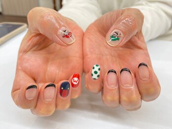 レッドモート(Red moat)/キャラクターネイル