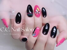 シーシーネイルサロン 池袋(C.C.Nail salon)/アイドル応援ネイル