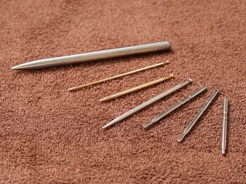 ゆり鍼灸院/鍼施術で使う刺さない鍼