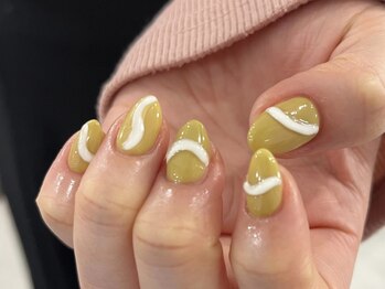 ネイルメゾン 梅田(NAIL MAISON)の写真/★HAND★S/Sコース¥7050♪季節感あるカラーリングとデザインで、理想のお洒落ネイルが完成☆[梅田]