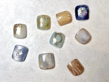 マニ ネイル ケア 京都店(mani nail CARE)/ニュアンスフット