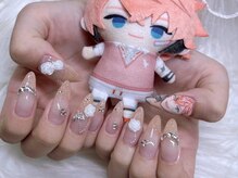 アリーズ(Allies)/痛ネイル オレンジグラデ