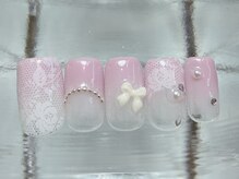 ナネア カラー(nanea color)/ピンクレースグラデ10000円