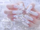 【チップ長さだしネイル】