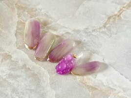 ★season/ぶどうネイル