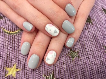 アイラッシュアンドネイル専門店 クラル(CURAR)/ワンカラーネイル¥7980