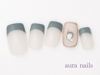 アウラネイルズ(aura nails)/☆ベーシックデザイン￥7800