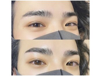 アイブロウドット 西宮(iBROW.)/美眉スタイリングBefore→After