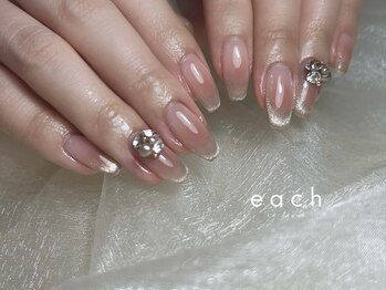 イーチ 烏丸御池(each)/マグネット×チークネイル