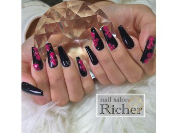 エスフィーネイルサロン リシェル(Esfy nailsalon Richer)/3D十字架ネイル