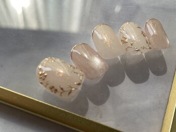 アメリアンドカシェット(Amelie&Cachette)/ブライダルネイル：maika