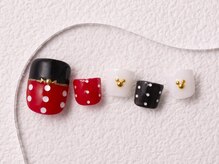 アイネイルズ 大宮店(Ｉ nails)/赤ドット