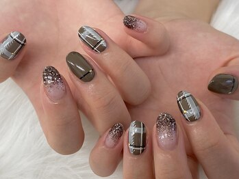 ディーネイル 池袋(D-nail)/【山崎】秋デザコン28番