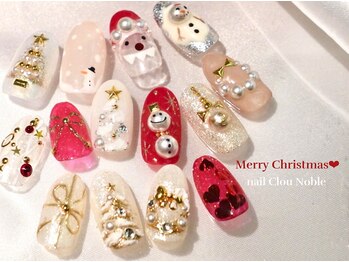 ネイルクルーノーヴル(nail Clou Noble)/12月クリスマスネイル