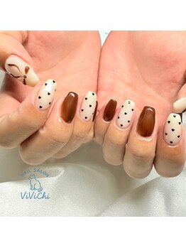 ビビチ(ViViChi)/秋ネイル