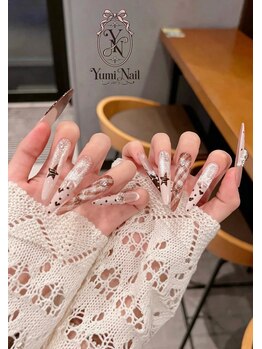 ユミネイル(Yumi Nail)の写真/【池袋駅西口】周りと被らないオリジナルネイルで差別化★美フォルム・豊富なネイルデザイン・モチに定評