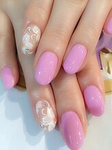 アニー(annie hair design)/桜ＮＡＩＬ♪　￥5500