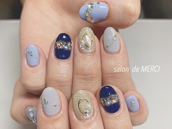 サロン ド メルシー(Salon de MERCI)/キラキラnail☆