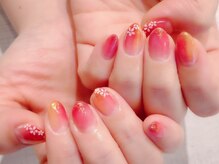 ラルネイル 大宮(Lull. nail)/＊塗りかけ＊フラワー＊