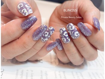 ブリノス(BLINOSS)/ホワイトレオパード