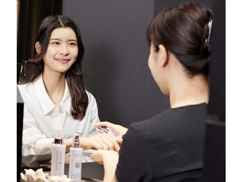 ディレイアザコスメ 新宿マルイ店/テクスチャーお試し