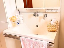 エヌズ アイラッシュサロン(N’s)/洗面台